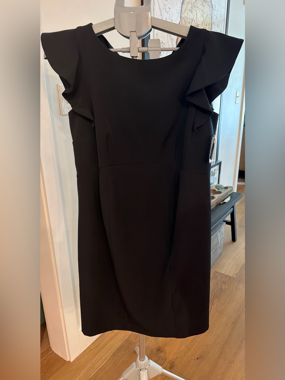 Maternity Work or Occasion Black Dress- SZ M- Like New- A Pea In A Pod